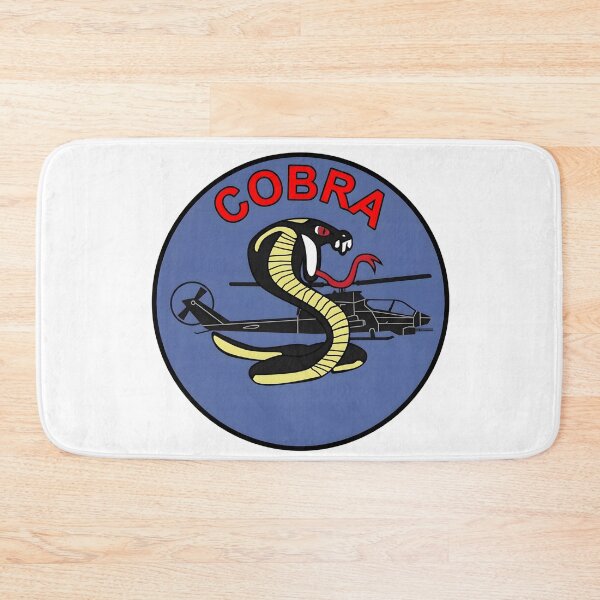 Item preview, AH-1 Cobra Attack Helicopter Rearing Snake Vector Emblem designed and sold by CharlieDesings.