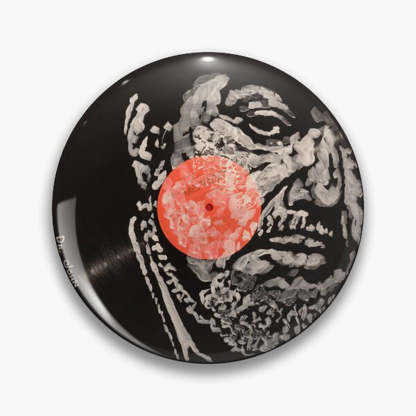 Item preview, Dr John New Orleans Blues Portrait Painted on Vinyl Record Wall Art – Facevinyl #57 designed and sold by Yurii Yermolenko.