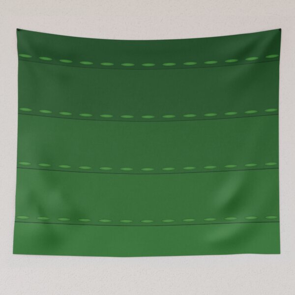 Item preview, A pattern with a gradient of green stripes and thread stitches designed and sold by Cherevan.