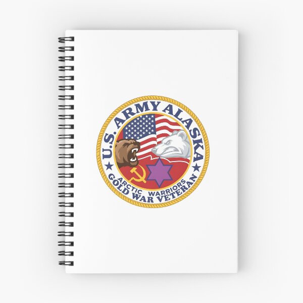 Item preview, US Army Alaska Gold War Veteran Arctic Warriors Emblem designed and sold by CharlieDesings.