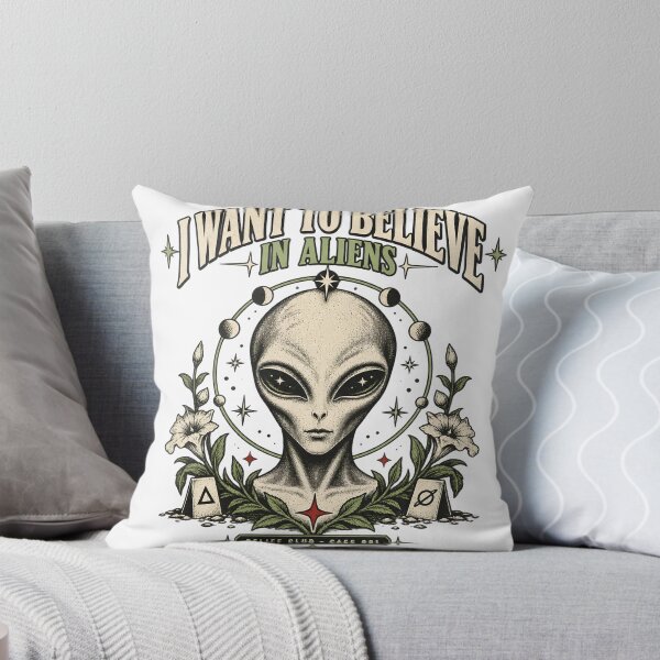 Item preview, I Want to Believe in Aliens - Belief Club 001 designed and sold by InkInspiratons.