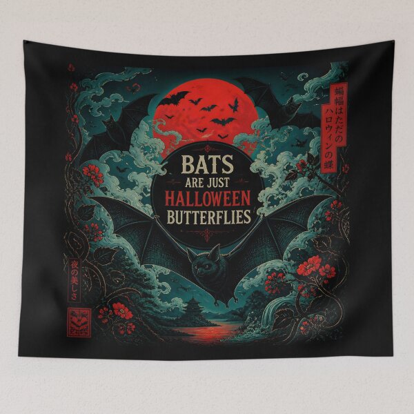 Item preview, Bats Are Just Halloween Butterflies designed and sold by Shelley Loewnau-Jones Studio.