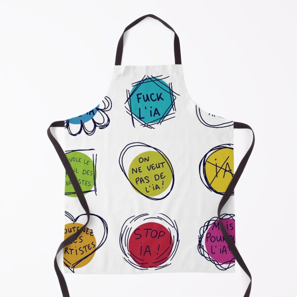 Item preview, Series of anti-AI messages designed and sold by atelierthipic.