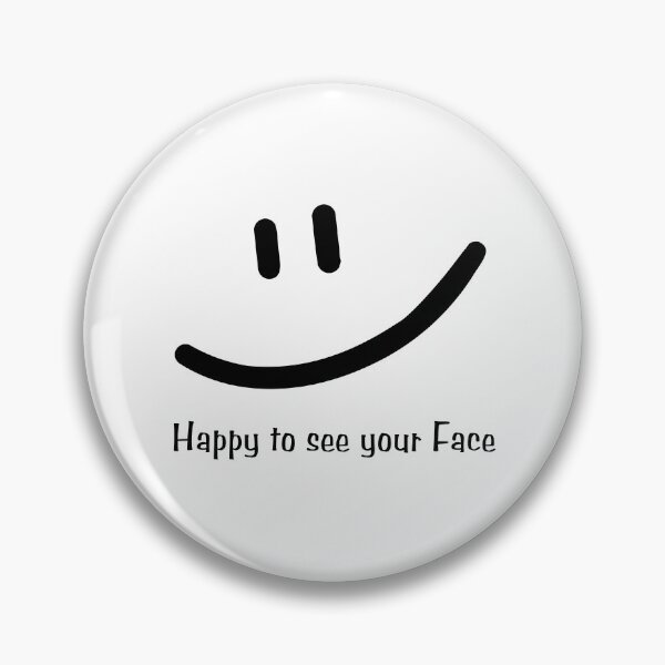 Item preview, Happy to See Your Face Back to School Simple Happy Face Teacher Bus Driver designed and sold by Forevermore.
