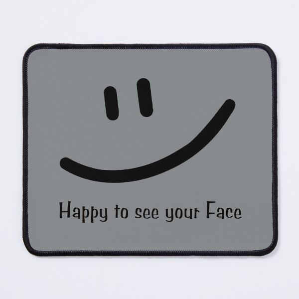 Item preview, Happy to See Your Face Back to School Simple Happy Face Teacher Bus Driver designed and sold by Forevermore.
