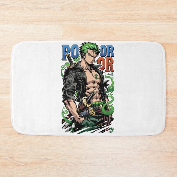 Item preview, Roronoa Zoro Green Hair Swordsman Anime Graphic designed and sold by FreakToons.