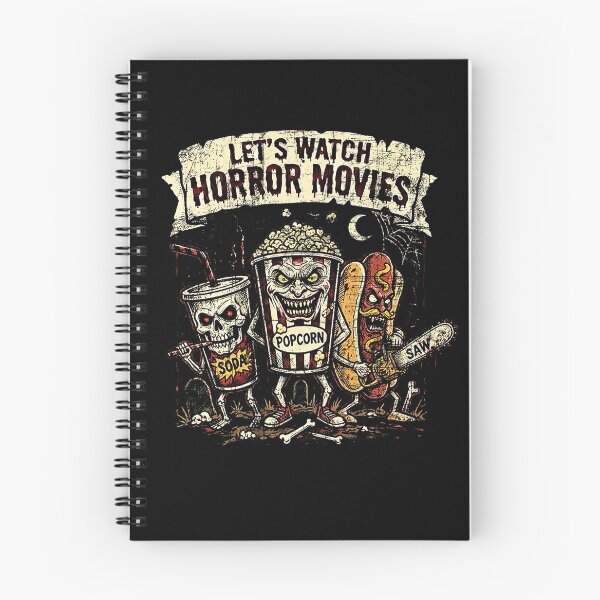 Item preview,  Let's Watch Horror Movie designed and sold by bubblecream55.