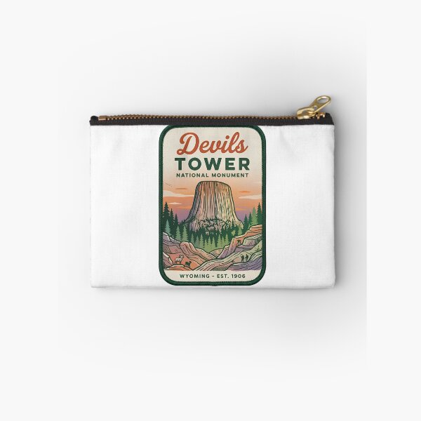 Item preview, Vintage Devils Tower National Monument Wyoming Embroidered Patch designed and sold by LittleArij.