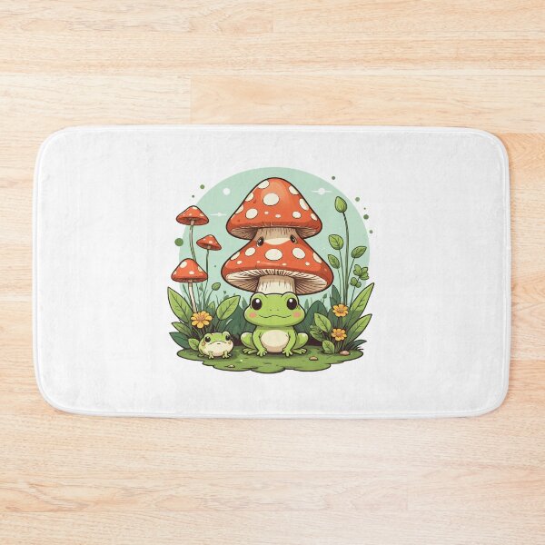 Item preview, Cottagecore Mushroom Character Floating Elements Design – Mushroom lover gift designed and sold by michallechowicz.