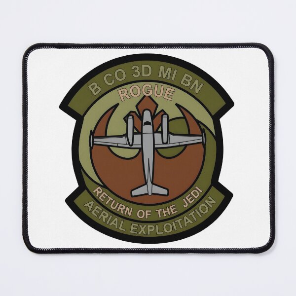 Item preview, B Co 3d MI BN Rogue Return of the Jedi Aerial Exploitation Emblem designed and sold by CharlieDesings.