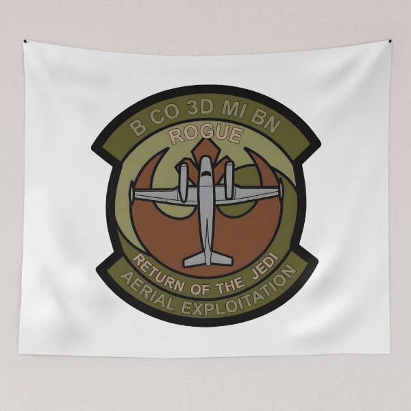 Item preview, B Co 3d MI BN Rogue Return of the Jedi Aerial Exploitation Emblem designed and sold by CharlieDesings.