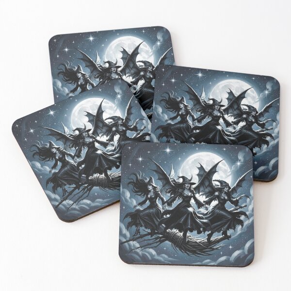 Item preview, Witches on the Moon designed and sold by MagelliShop.