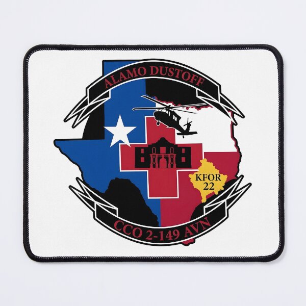 Item preview, C Co 2-149 AVN Alamo Dustoff KFOR 22 Deployment Emblem designed and sold by CharlieDesings.