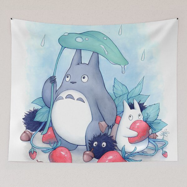 Item preview,  Cute kawaii spirits rainy [[thetotoros's]] -%[ghiblis]%- hide aways  designed and sold by Amorrieart.