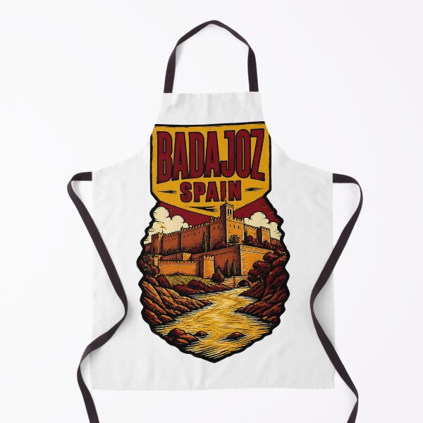 Item preview, Badajoz Spain Vintage Travel Tourism designed and sold by TravelersGems.