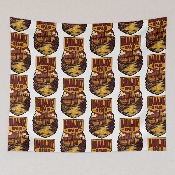 Item preview, Badajoz Spain Vintage Travel Tourism designed and sold by TravelersGems.