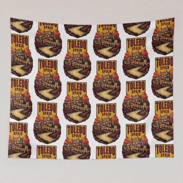 Item preview, Toledo Spain Vintage Travel Tourism designed and sold by TravelersGems.