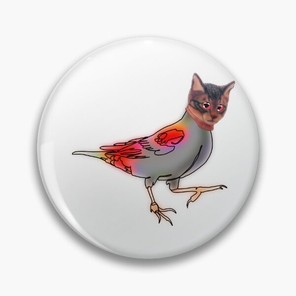 Item preview, Ruby the Red Blackbird in a cat hat – animalzinhats designed and sold by Ashley’sAnimalz.