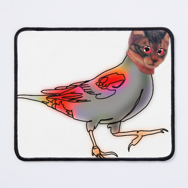 Item preview, Ruby the Red Blackbird in a cat hat – animalzinhats designed and sold by Ashley’sAnimalz.