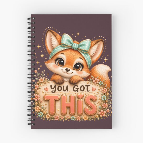 Item preview, You Got This – Cute Fox Positive Motivational Design designed and sold by HO•Designs.