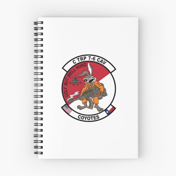 Item preview, C Trp 7-6 CAV Coyotes Ugly But Well Hung Emblem designed and sold by CharlieDesings.