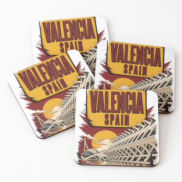 Item preview, Valencia Spain Vintage Travel Tourism designed and sold by TravelersGems.