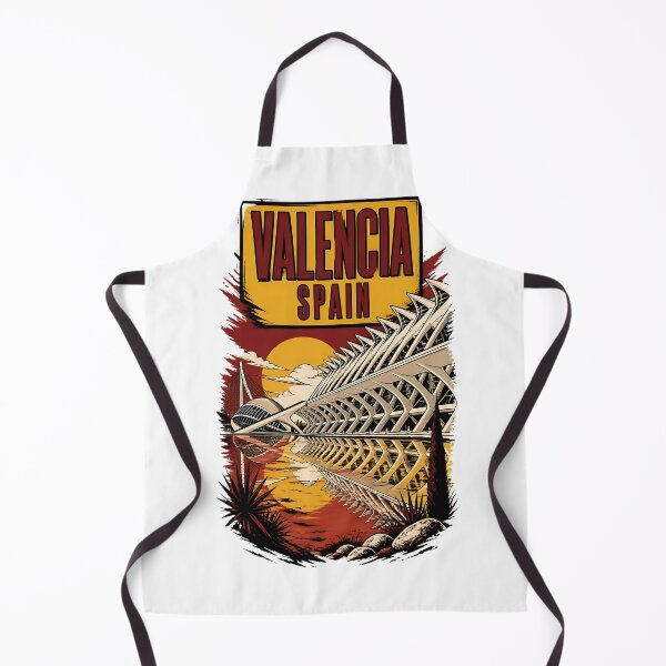 Item preview, Valencia Spain Vintage Travel Tourism designed and sold by TravelersGems.