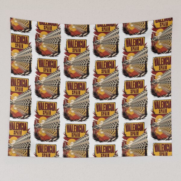 Item preview, Valencia Spain Vintage Travel Tourism designed and sold by TravelersGems.