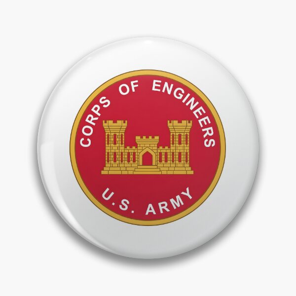 Item preview, US Army Corps of Engineers Essayons Castle Roundel Emblem designed and sold by CharlieDesings.