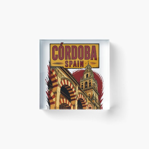 Item preview, Cordoba Spain Vintage Travel Tourism designed and sold by TravelersGems.