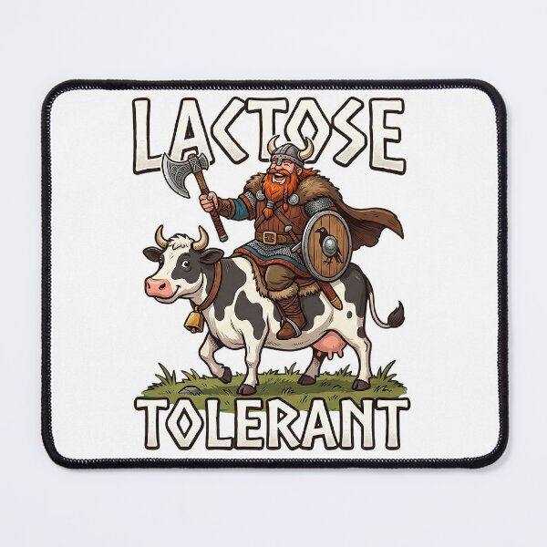 Item preview, Health Humor Lactose Tolerance Anti Hippie Milk Dairy Diet Alpha Male  designed and sold by Space Ghettos.