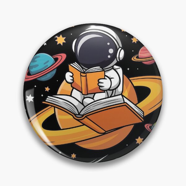 Item preview, Reading Is Out of This World Astronaut designed and sold by PimotaRaku.
