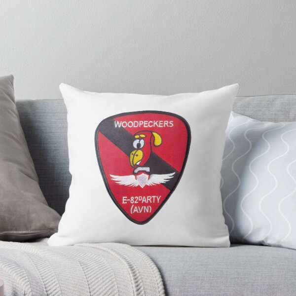 Item preview, E Battery 82nd Artillery Woodpeckers Aviation Vietnam War Emblem designed and sold by CharlieDesings.