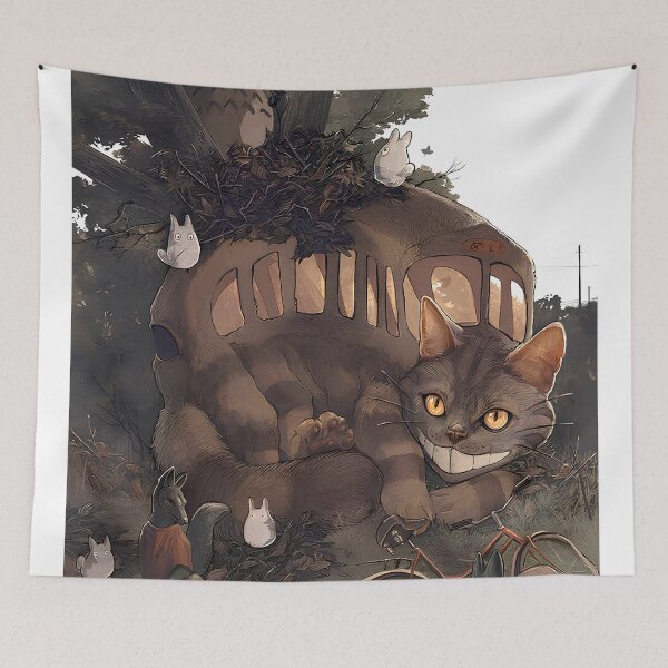 Item preview,  Cute art cat bus [[thetotoros's]] go -%[ghiblis]%-playing aways  designed and sold by Amorrieart.