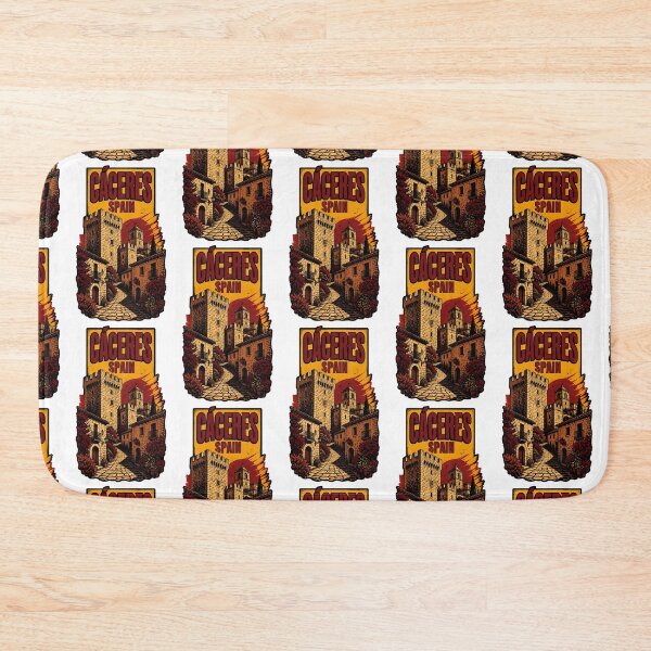 Item preview, Caceres Spain Vintage Travel Tourism designed and sold by TravelersGems.