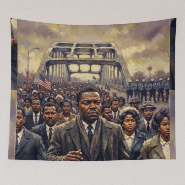 Aperçu de l'œuvre Hommage à Selma Fine Art créée et vendue par Art's Diner.