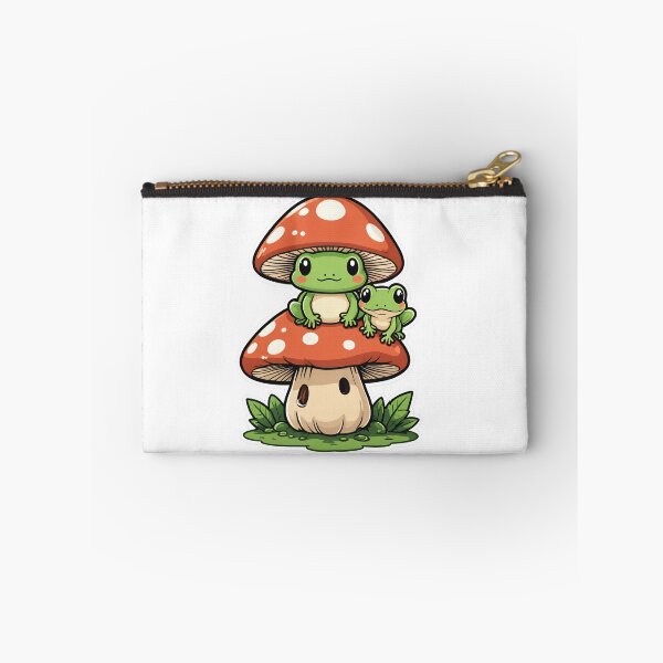 Item preview, Cottagecore Mushroom Character Bold Outline Minimal – Mushroom lover gift designed and sold by michallechowicz.