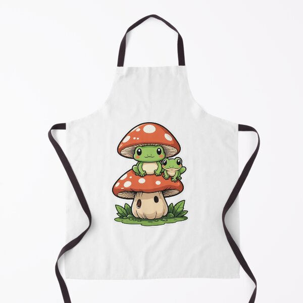 Item preview, Cottagecore Mushroom Character Bold Outline Minimal – Mushroom lover gift designed and sold by michallechowicz.