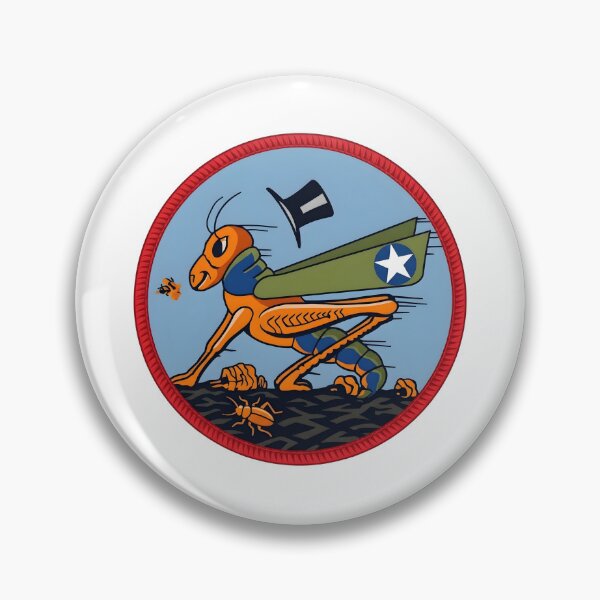 Item preview, US Army Air Forces Grasshopper Liaison Artillery Observation WWII Emblem designed and sold by CharlieDesings.