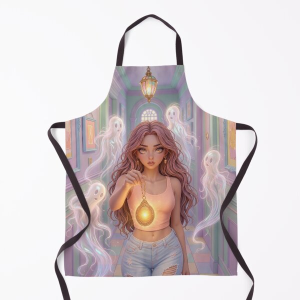 Item preview, Mystic Ghosts and the Enchanted Pendant designed and sold by litleelseart.