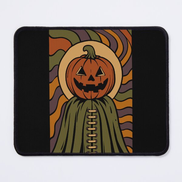 Item preview, Vintage Jack O Lantern Halloween Character – Retro Pumpkin Scarecrow Design designed and sold by phsycartwork.