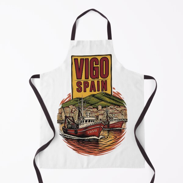 Item preview, Vigo Spain Vintage Travel Tourism designed and sold by TravelersGems.