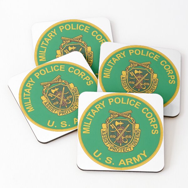 Item preview, US Army Military Police Corps Assist Protect Defend Crest Emblem designed and sold by CharlieDesings.