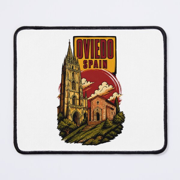 Item preview, Oviedo Spain Vintage Travel Tourism designed and sold by TravelersGems.