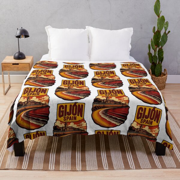 Item preview, Gijon Spain Vintage Travel Tourism designed and sold by TravelersGems.