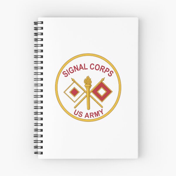 Item preview, US Army Signal Corps Crossed Flags Torch Roundel Emblem designed and sold by CharlieDesings.