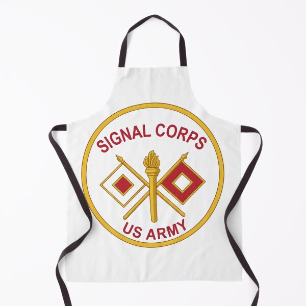 Item preview, US Army Signal Corps Crossed Flags Torch Roundel Emblem designed and sold by CharlieDesings.