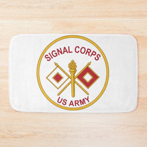 Item preview, US Army Signal Corps Crossed Flags Torch Roundel Emblem designed and sold by CharlieDesings.