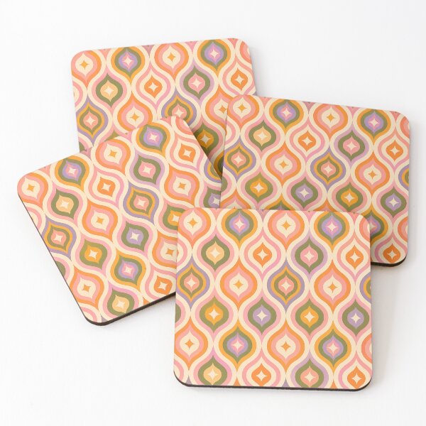 Item preview, Groovy 70s Retro Flower Power Pattern designed and sold by Nextstep Design.
