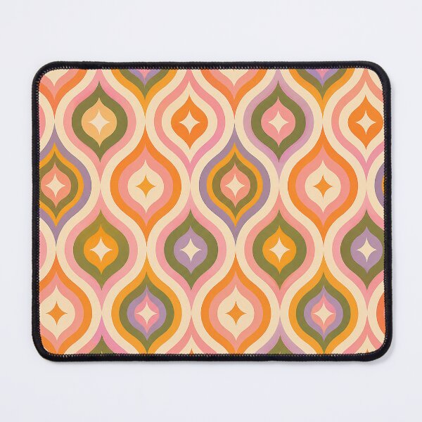 Item preview, Groovy 70s Retro Flower Power Pattern designed and sold by Nextstep Design.